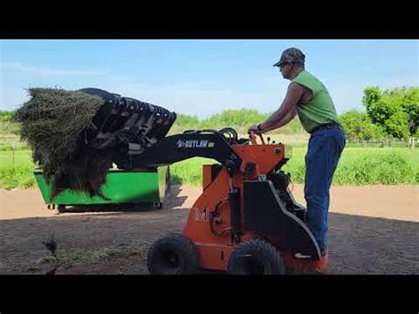 skid steer cleaning out manure|Cleaning Barn Stalls, Grapple and Mini Skid Steer .